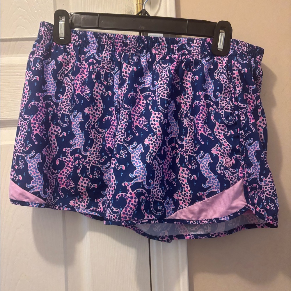 Colorful Leopard Print Shorts